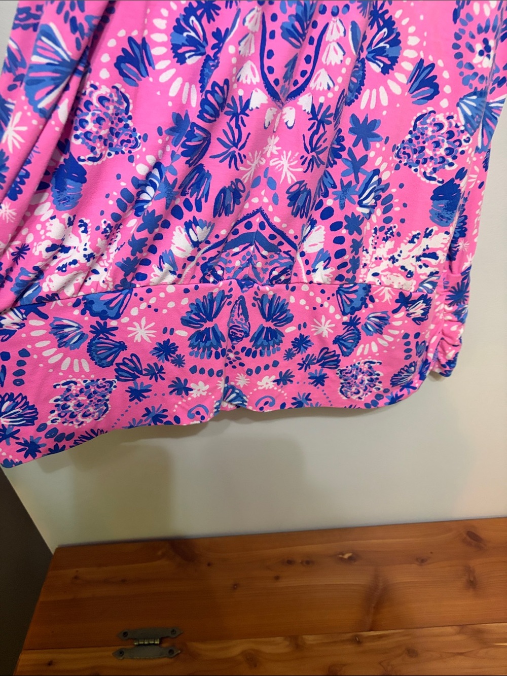 Lilly Pulitzer Tank with chain straps, size XL - Picture 4 of 4